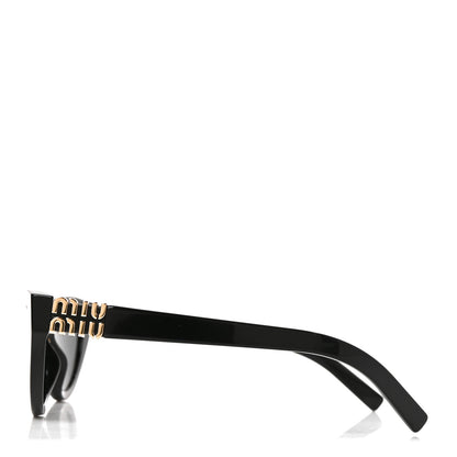 Miu Miu Acetate Cat Eye Sunglasses SMU A04 Black 3 of 7