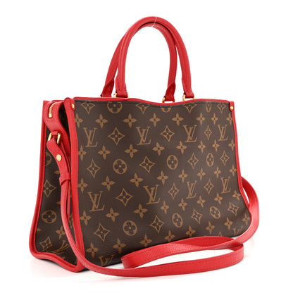 Louis Vuitton Monogram Popincourt PM Red 3 of 9