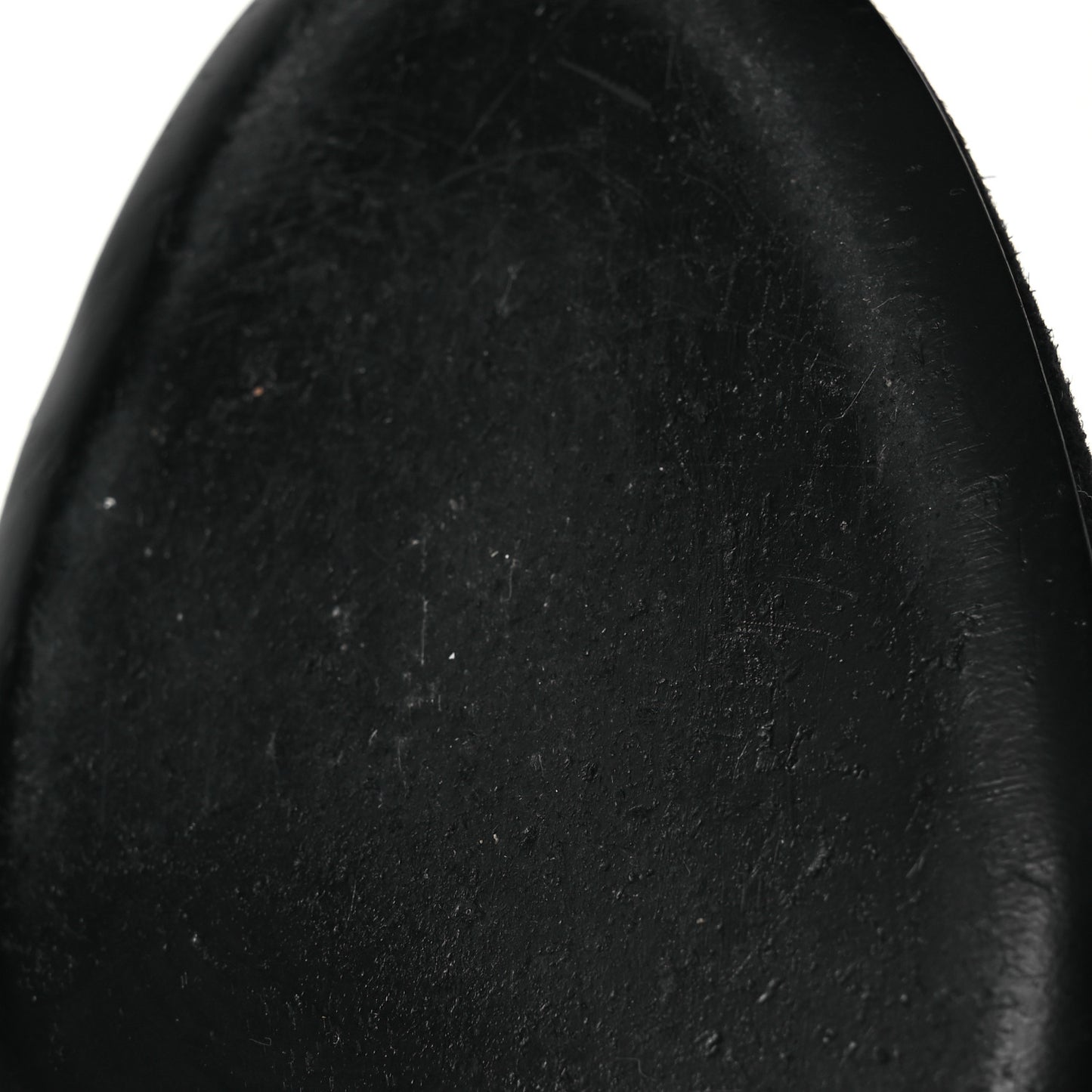Suede Kidskin Pearl Sandals 38 Black