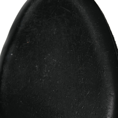 Chanel Suede Kidskin Pearl Sandals 38 Black 11 of 14