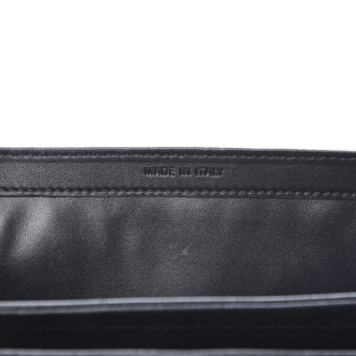 Christian Dior Lambskin Embroidered Tarot Pouch Clutch Black 7 of 9
