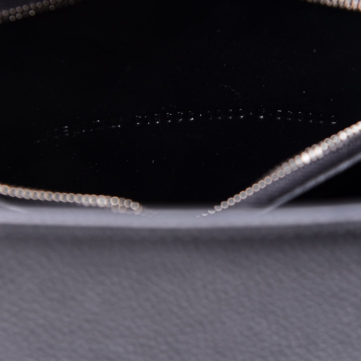 Grained Calfskin Medium Hourglass Top Handle Bag Black
