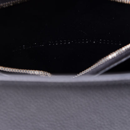 Balenciaga Grained Calfskin Medium Hourglass Top Handle Bag Black 8 of 9