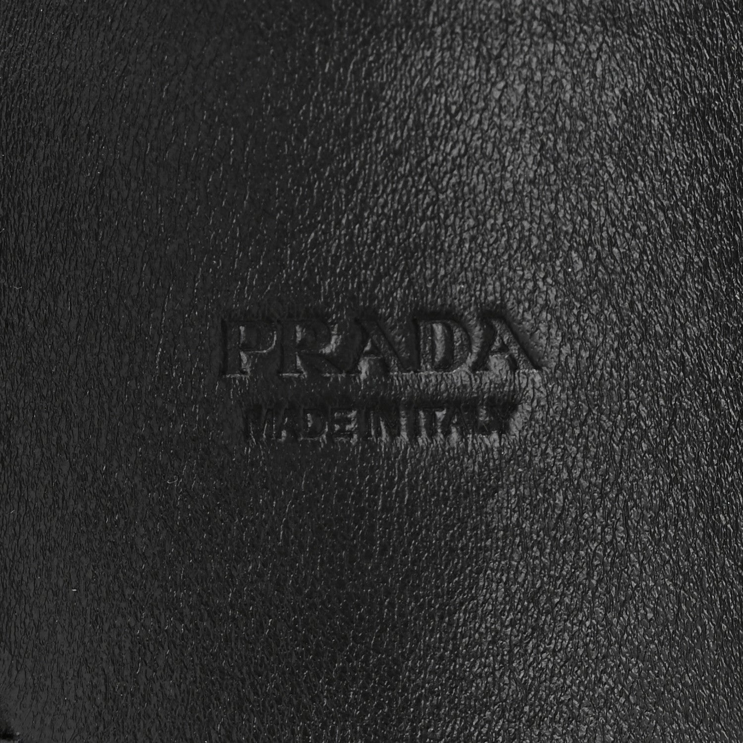Prada City Calfskin Hair Clip Black 3 of 5