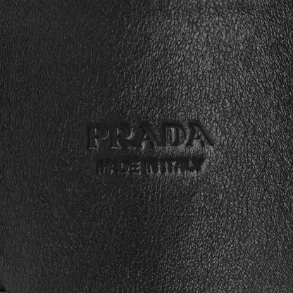 Prada City Calfskin Hair Clip Black 3 of 5