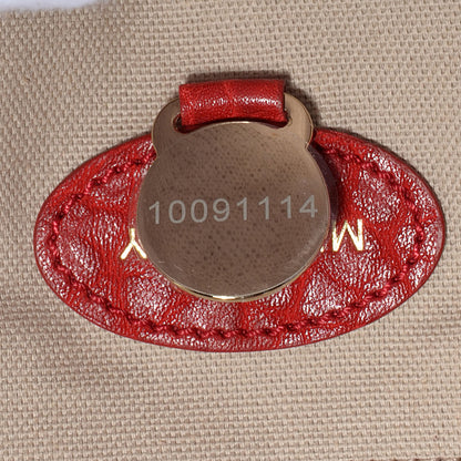 Mulberry Shrunken Calfskin Medium Alexa Poppy Red 11 of 14