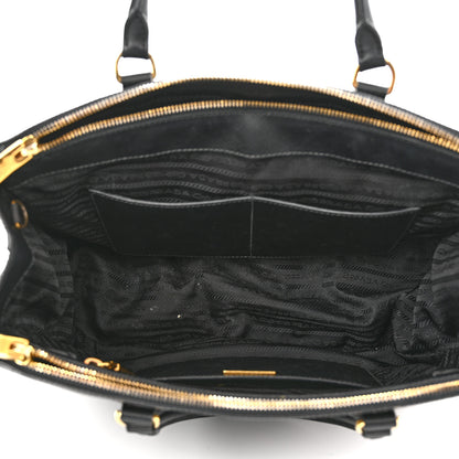 Prada Saffiano Large Galleria Double Zip Tote Black 5 of 16