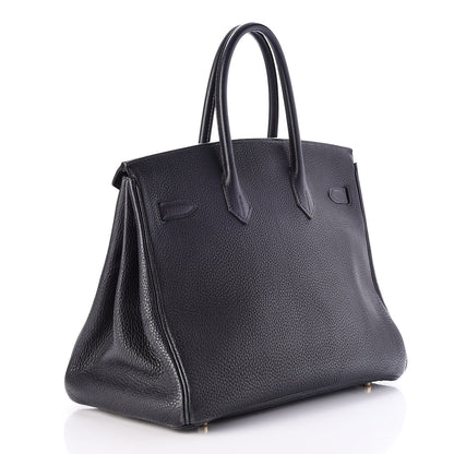Hermes Togo Birkin 35 Indigo 3 of 36