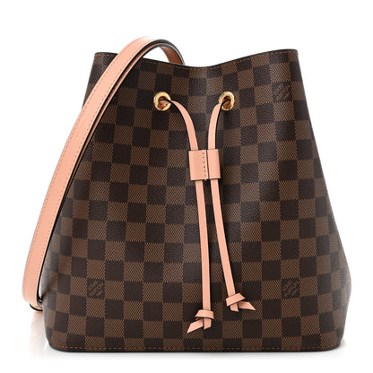 Louis Vuitton Damier Ebene Neonoe MM Venus Pink 1 of 9