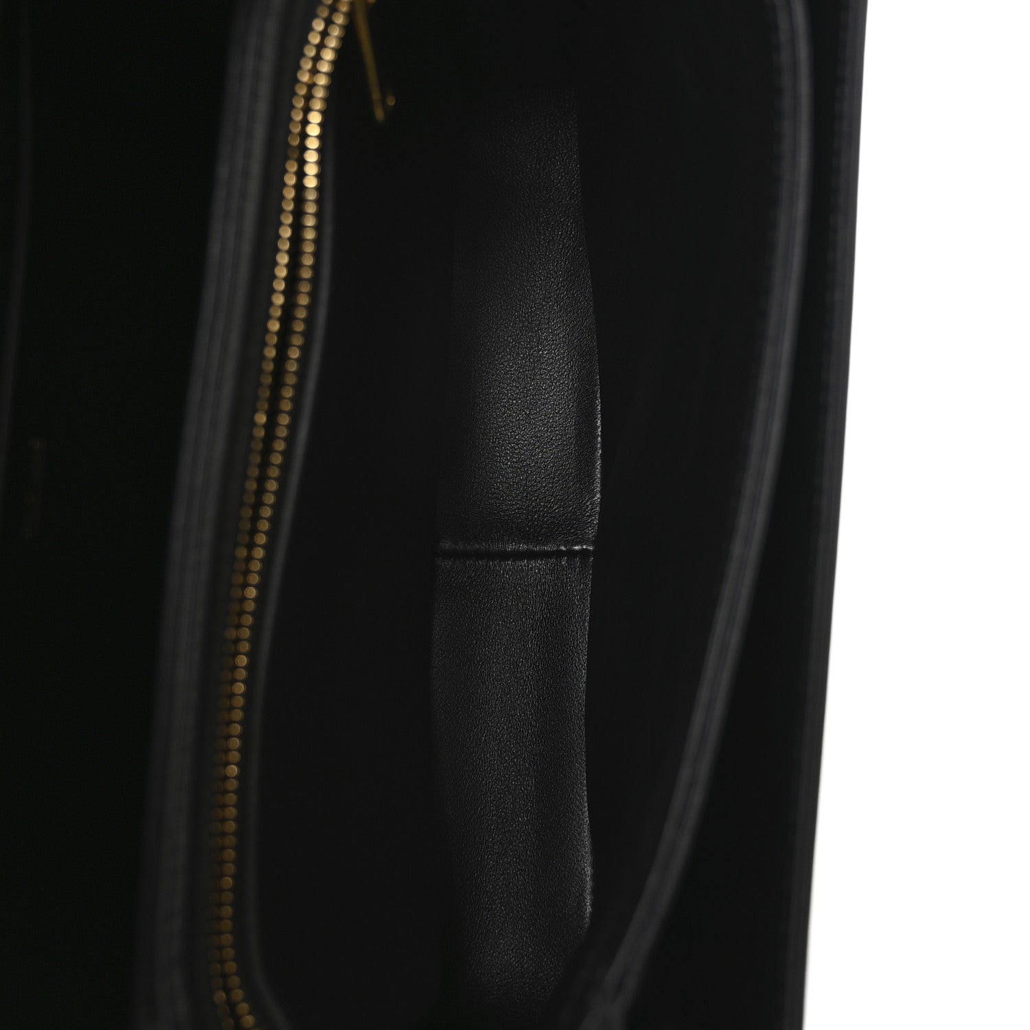 Celine Shiny Calfskin Medium Triomphe Black 5 of 13