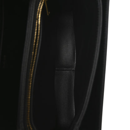 Celine Shiny Calfskin Medium Triomphe Black 5 of 13