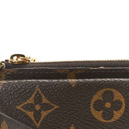 Louis Vuitton Monogram Recto Verso Card Holder Black 9 of 10
