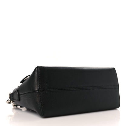 Fendi Vitello Dolce Mini By The Way Boston Bag Black 4 of 9