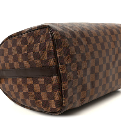 Louis Vuitton Damier Ebene Speedy Bandouliere 30 10 of 11