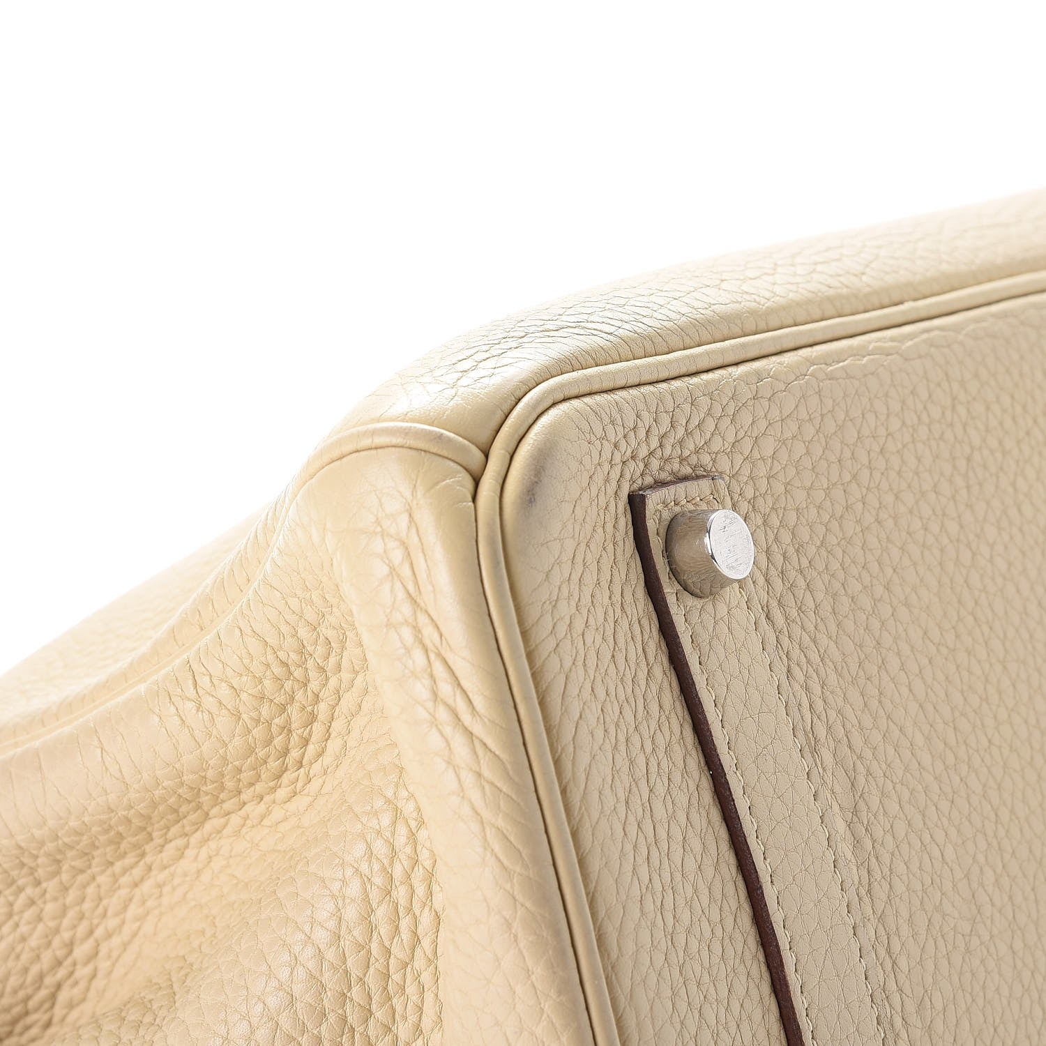 Hermes Taurillon Clemence Birkin 35 Parchemin 6 of 56