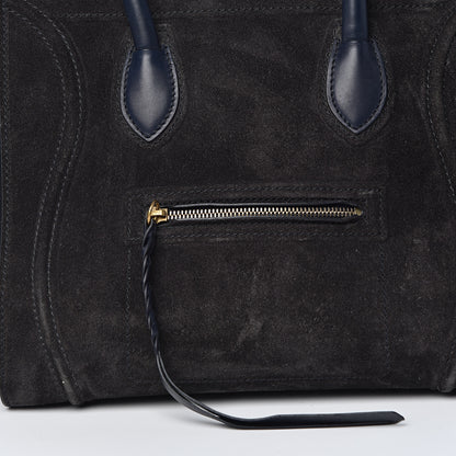 Celine Suede Medium Phantom Luggage Anthracite 14 of 22