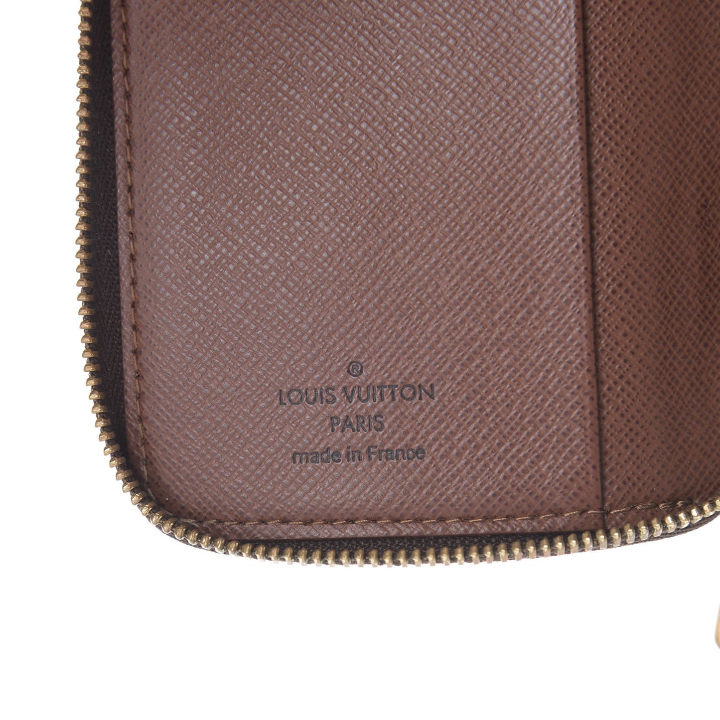 Monogram Mini Zippy Agenda Cover