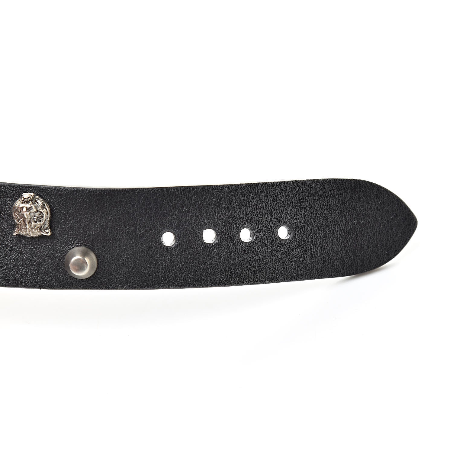 Gucci Calfskin Feline Heads Bracelet Black 6 of 6