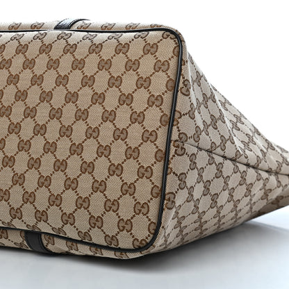 Gucci GG Monogram Large Joy Tote Bag Dark Brown 9 of 9