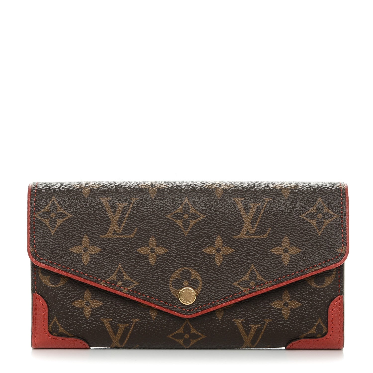 Louis Vuitton Monogram Sarah Retiro Wallet Cherry 1 of 6