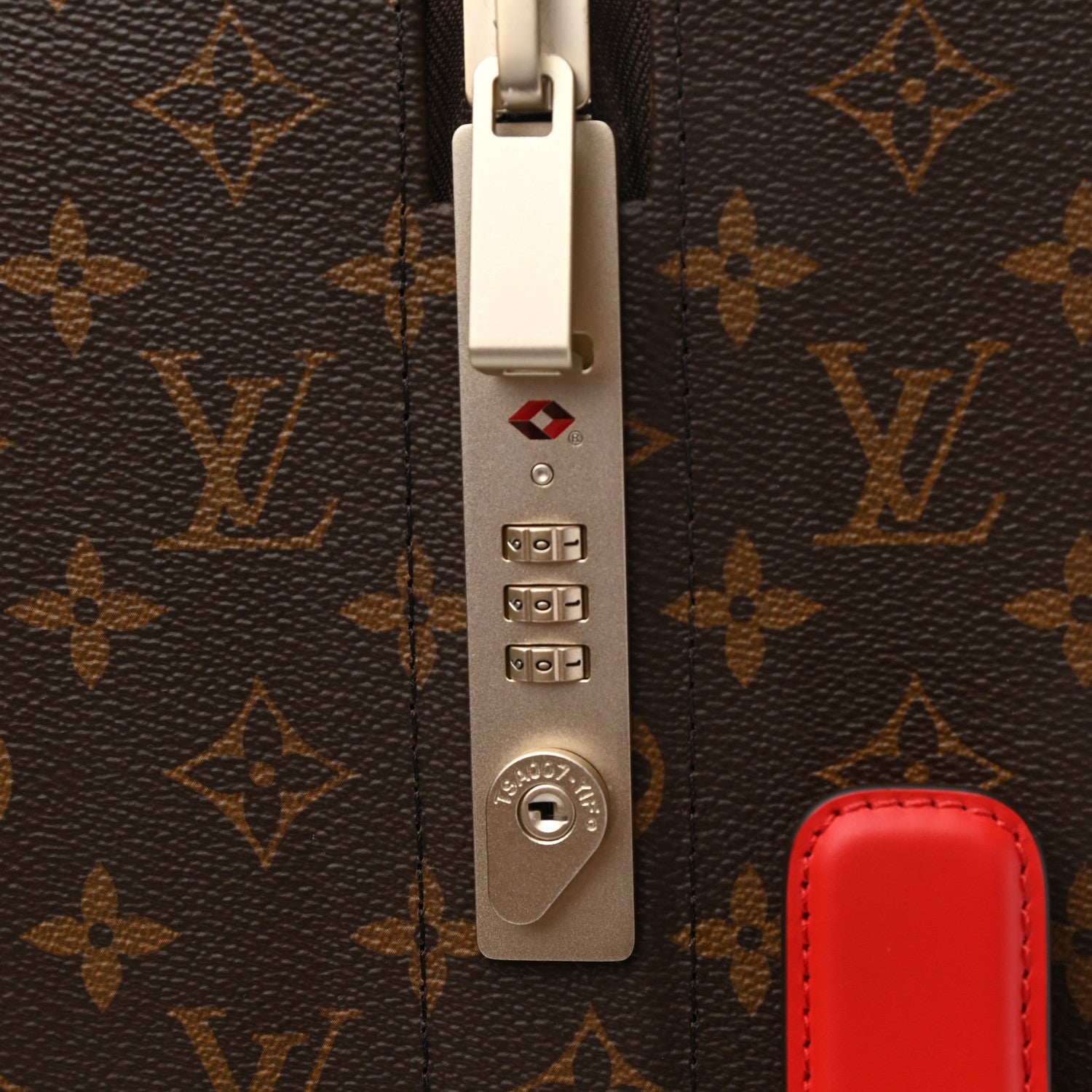 Louis Vuitton Monogram Horizon 55 Coquelicot 6 of 10