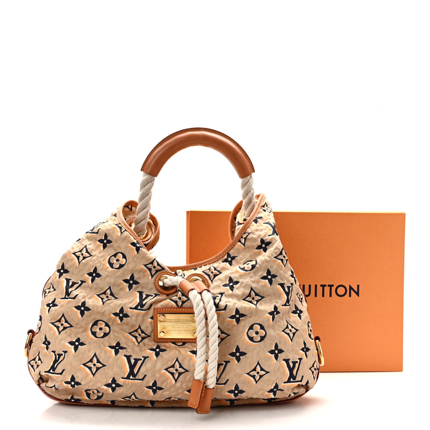 Louis Vuitton Canvas Monogram Cruise Bulles MM Natural 11 of 11