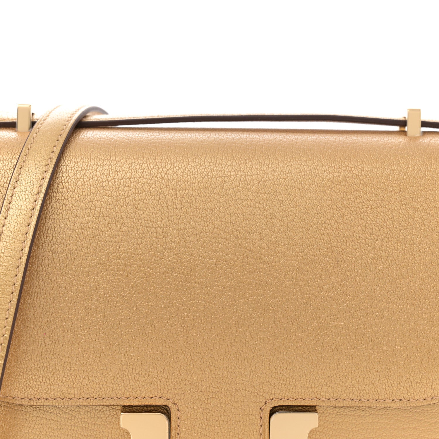 Hermes Metallic Chevre Chamkilight Constance 18 Doré 1674041