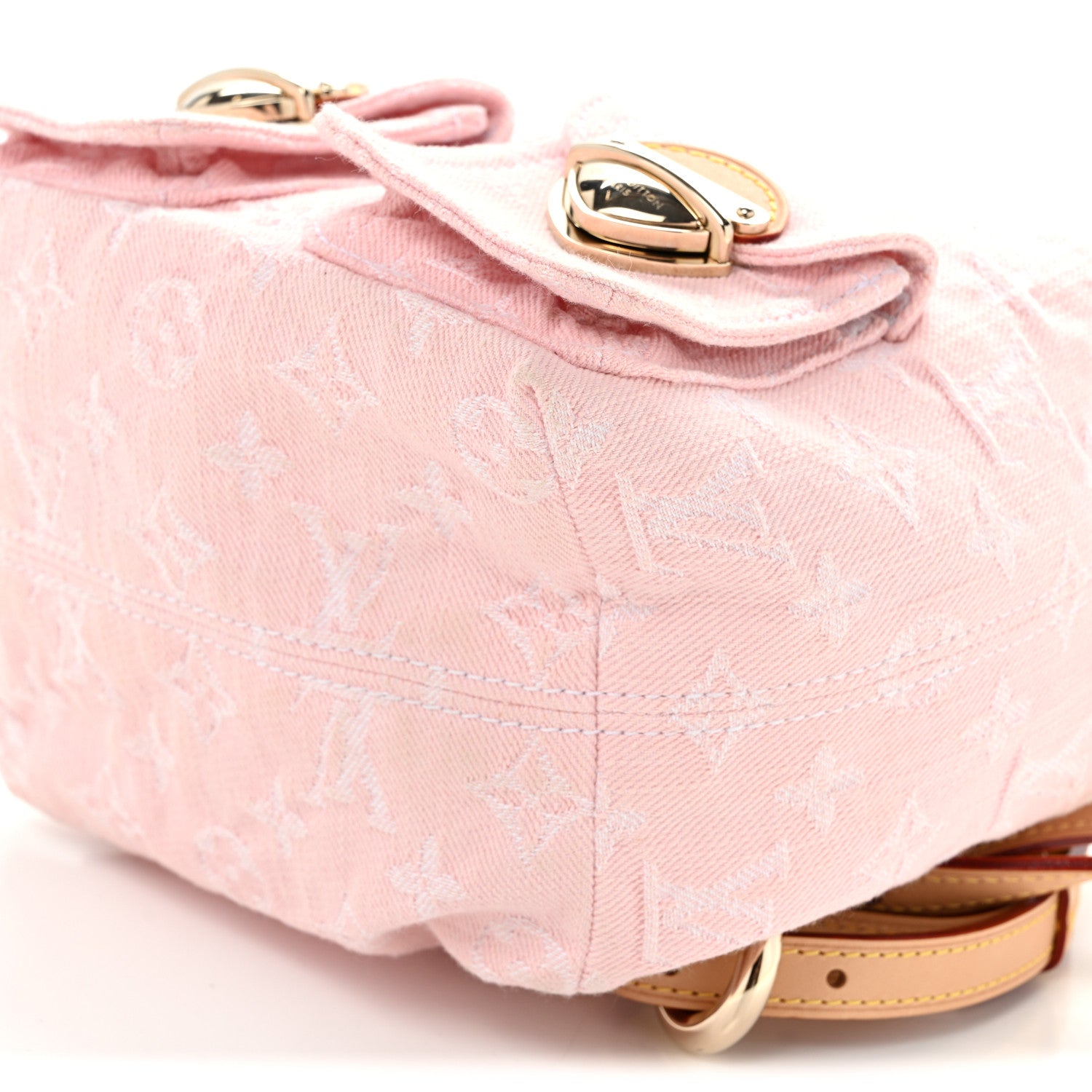 Louis Vuitton Denim Venice Backpack Washed Pink 9 of 9