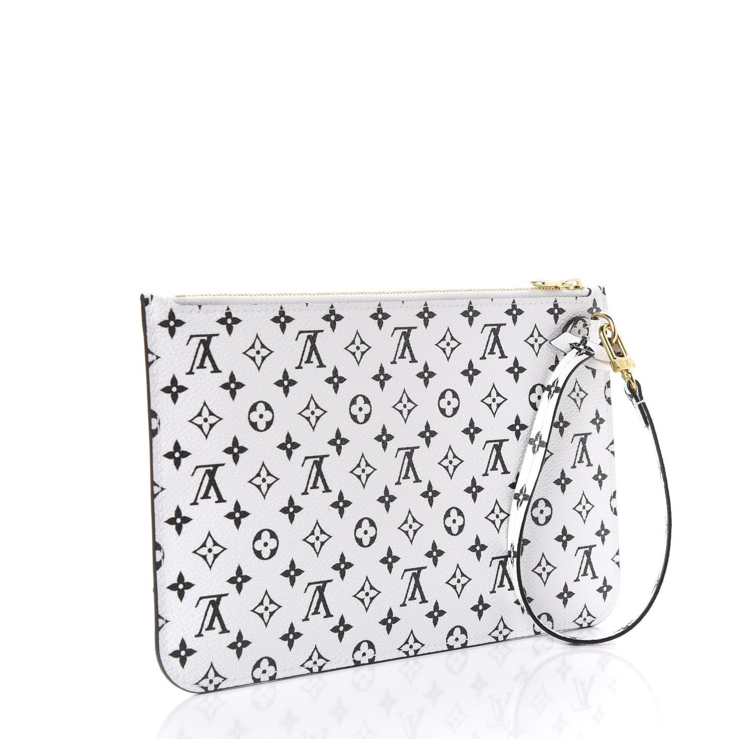 Monogram Giant Neverfull MM GM Pochette White