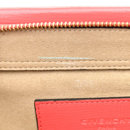 Givenchy Goatskin Suede Cross 3 Crossbody Bag Pink Grey 9 of 9