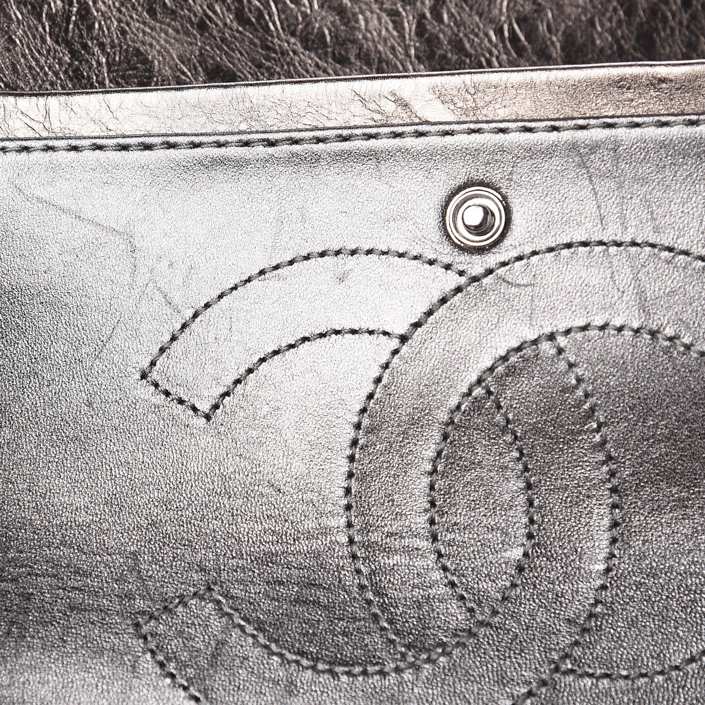 Metallic Aged Calfskin Quilted 2.55 Reissue 226 Flap Pewter