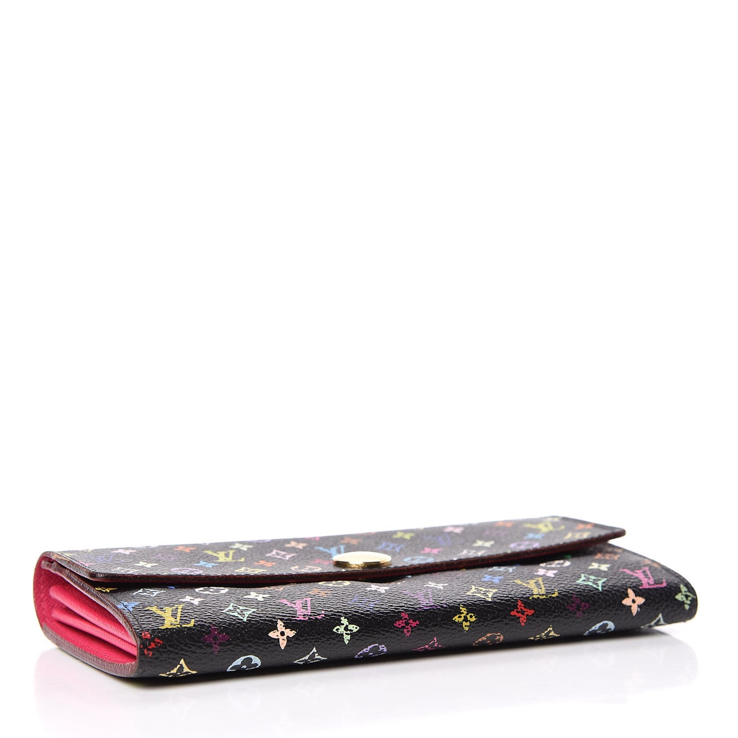 Monogram Multicolor Sarah Wallet Black Grenade