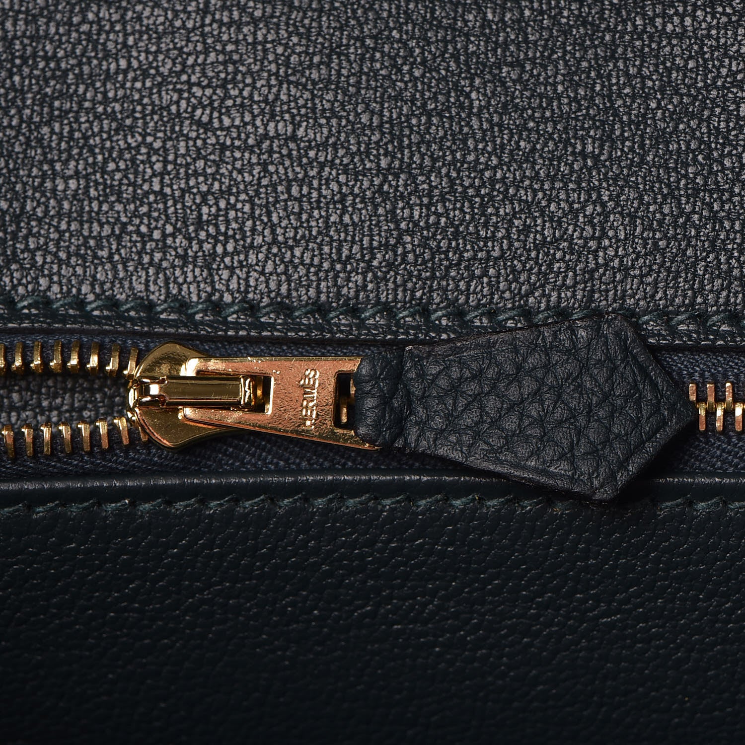 Hermes Togo Birkin 25 Vert Cypress 16 of 32