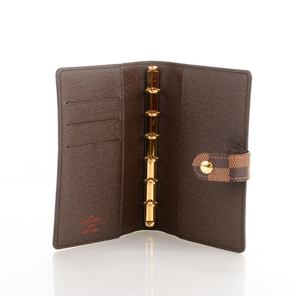 Louis Vuitton Damier Ebene Small Ring Agenda Cover 5 of 7