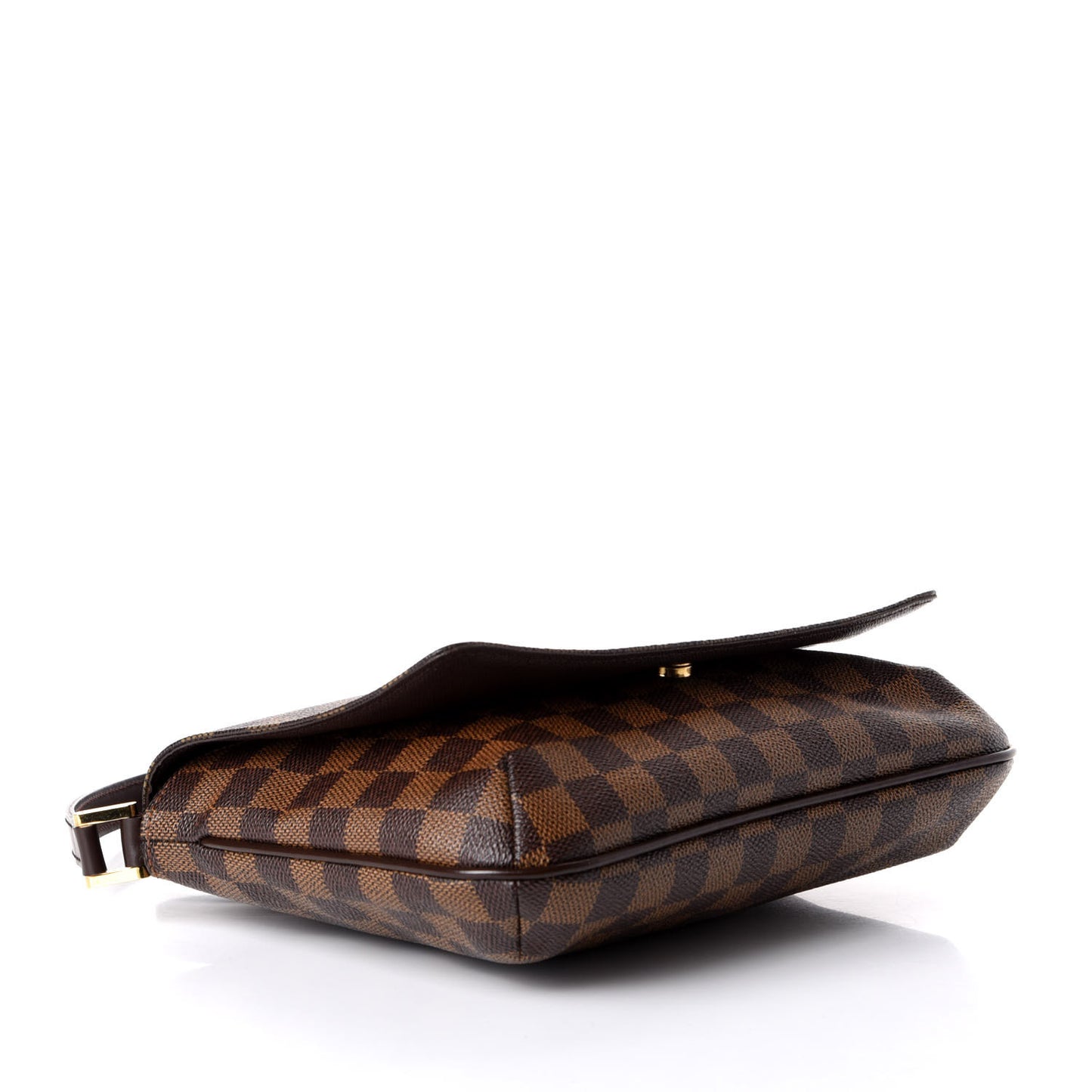 Damier Ebene Musette Tango Long Strap
