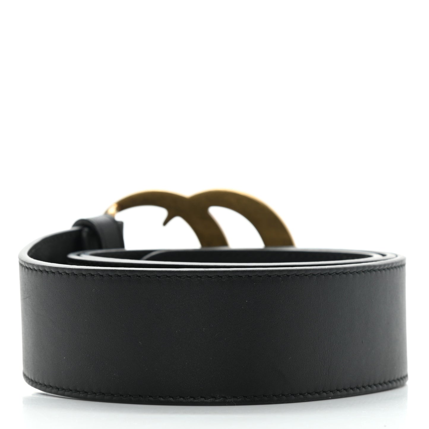Calfskin Double G 40mm Belt 80 32 Black