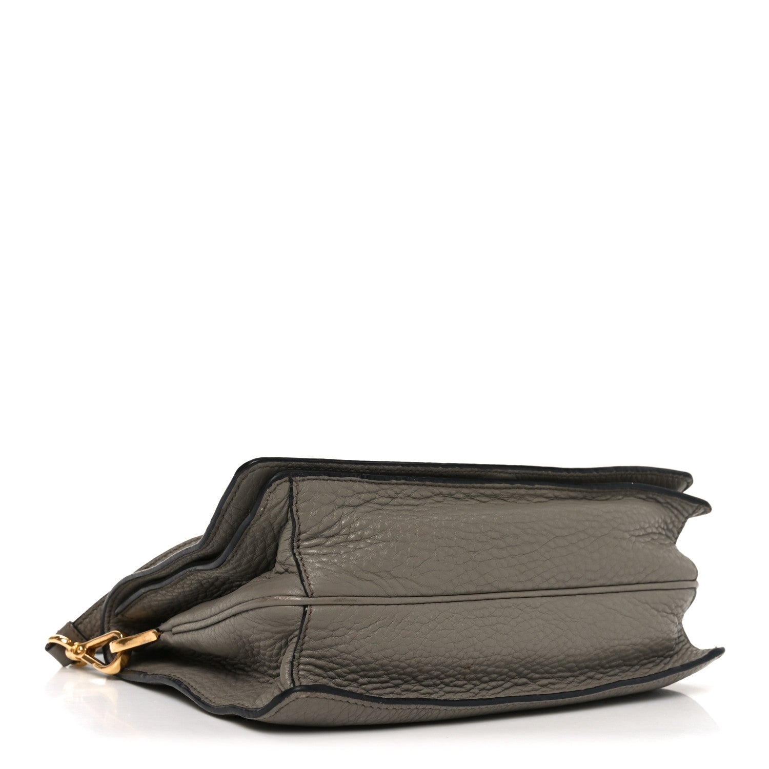 Prada Vitello Daino Flap Crossbody Argilla 4 of 10