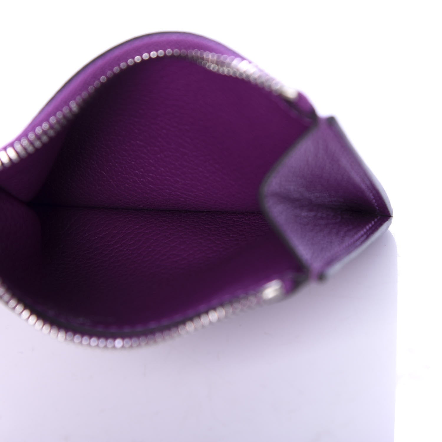 Hermes Evercolor Constance Slim Wallet Anemone 8 of 10