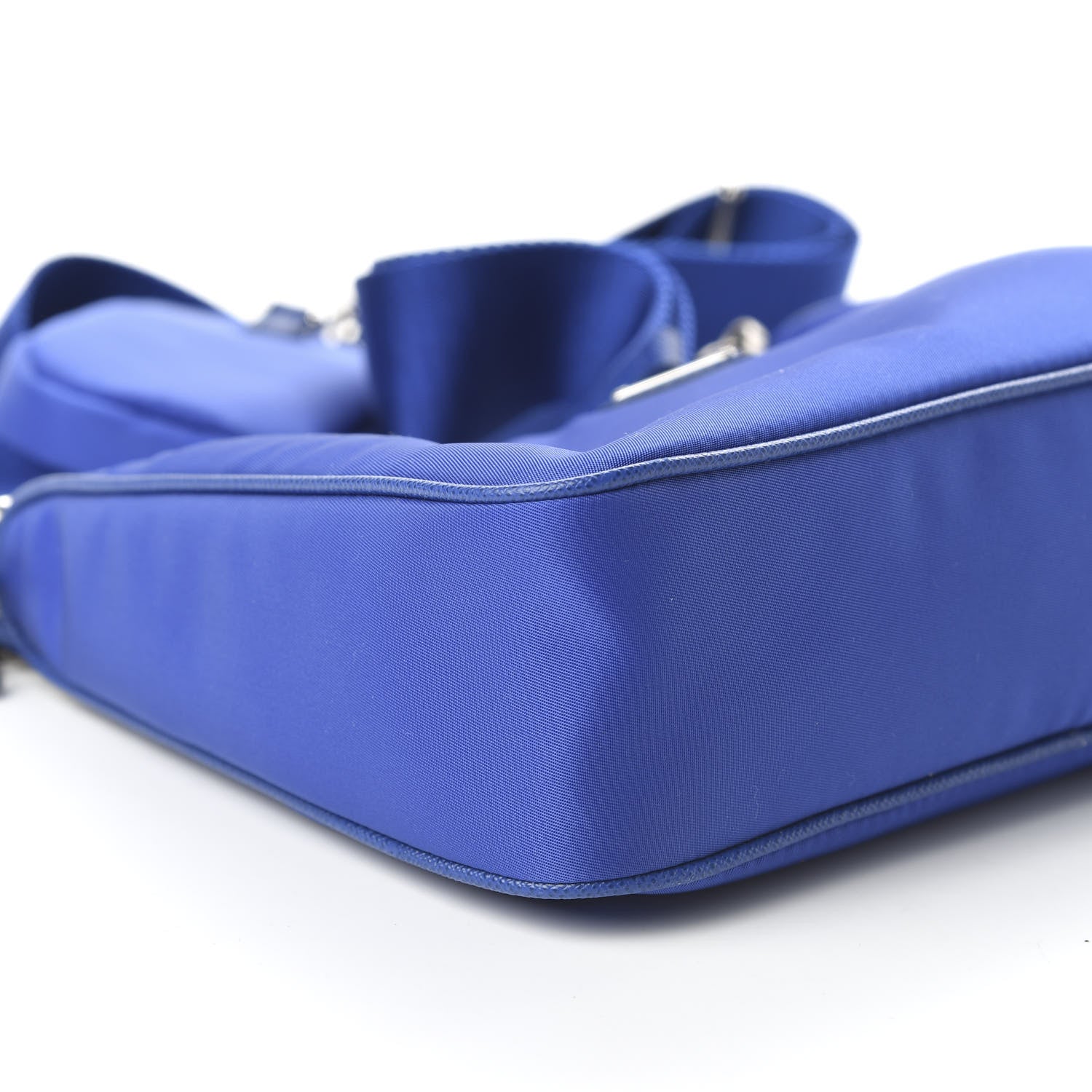 Prada Nylon Re-Edition 2005 Shoulder Bag Indaco 7 of 10