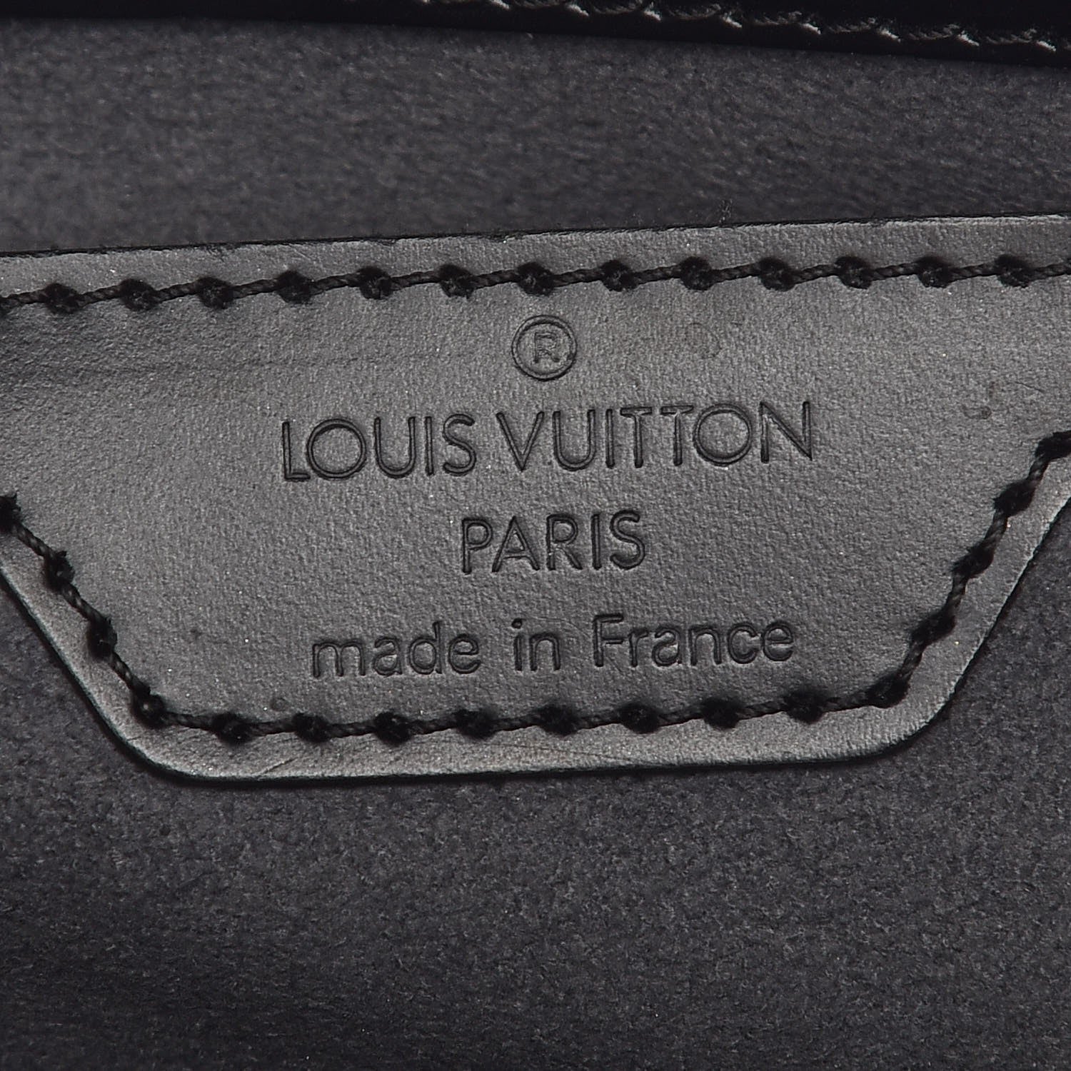 Louis Vuitton Epi Soufflot Black 6 of 8
