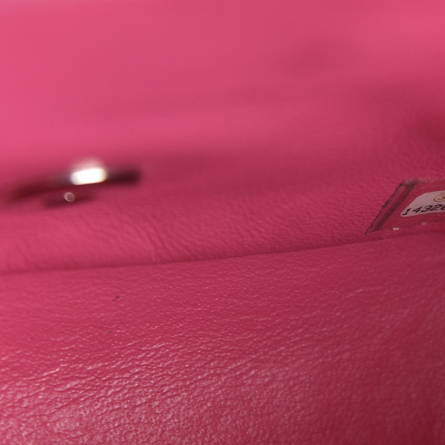 Patent Quilted Mini Square Flap Pink