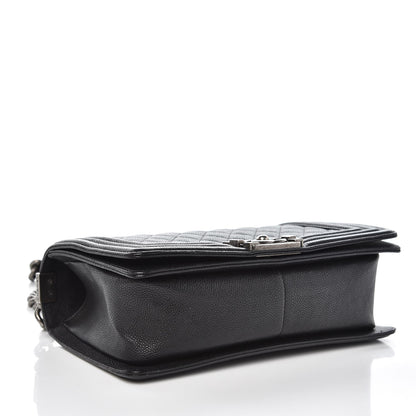 Chanel Caviar Quilted Medium Boy Flap Black 4 of 8