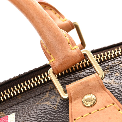 Louis Vuitton Monogram My LV Heritage Speedy 30 Fuchsia White 12 of 15