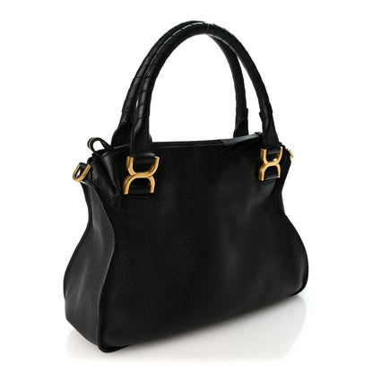 Chloe Calfskin Medium Marcie Satchel Black 4 of 21