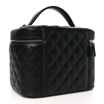 Chanel Caviar Quilted Large Vanity Pouch Black 4 of 12