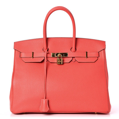 Hermes Togo Birkin 35 Rose Jaipur 1 of 36
