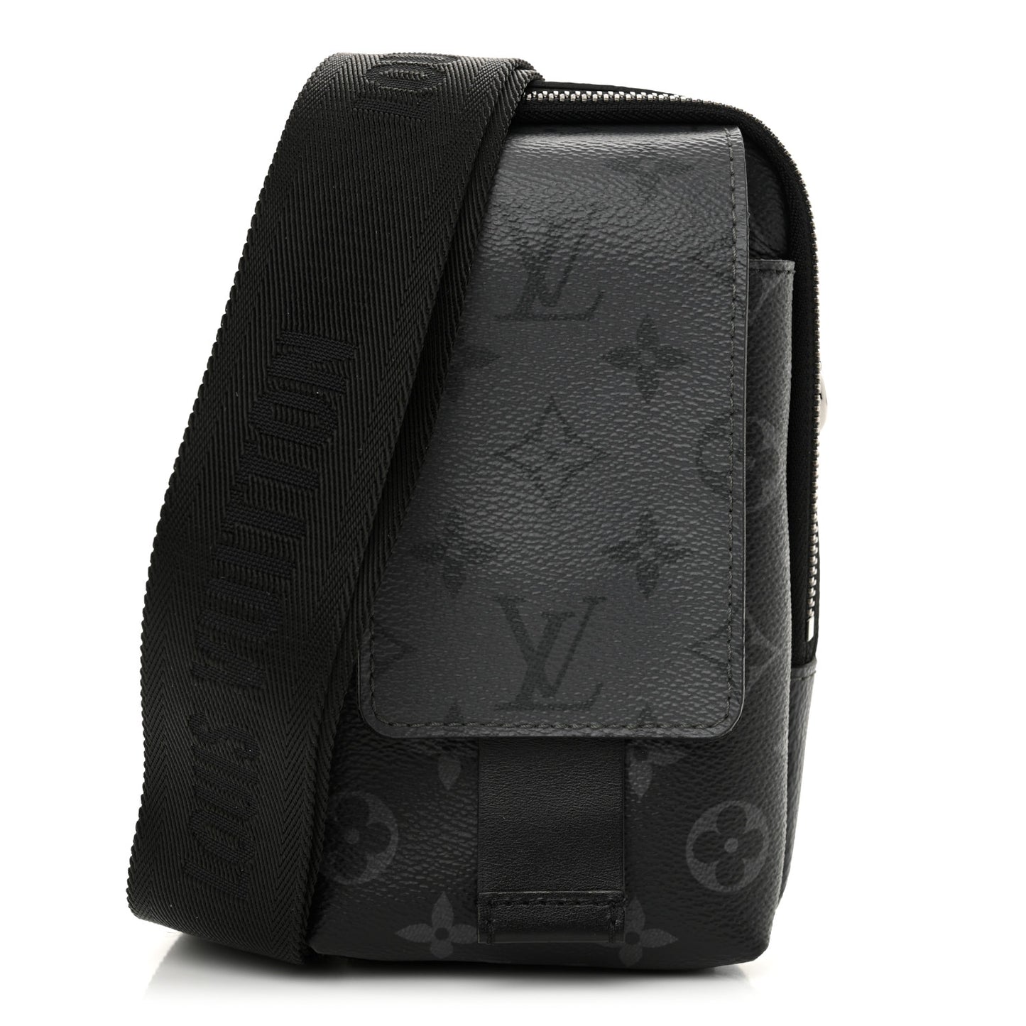 Monogram Eclipse Reverse Double Phone Pouch NM