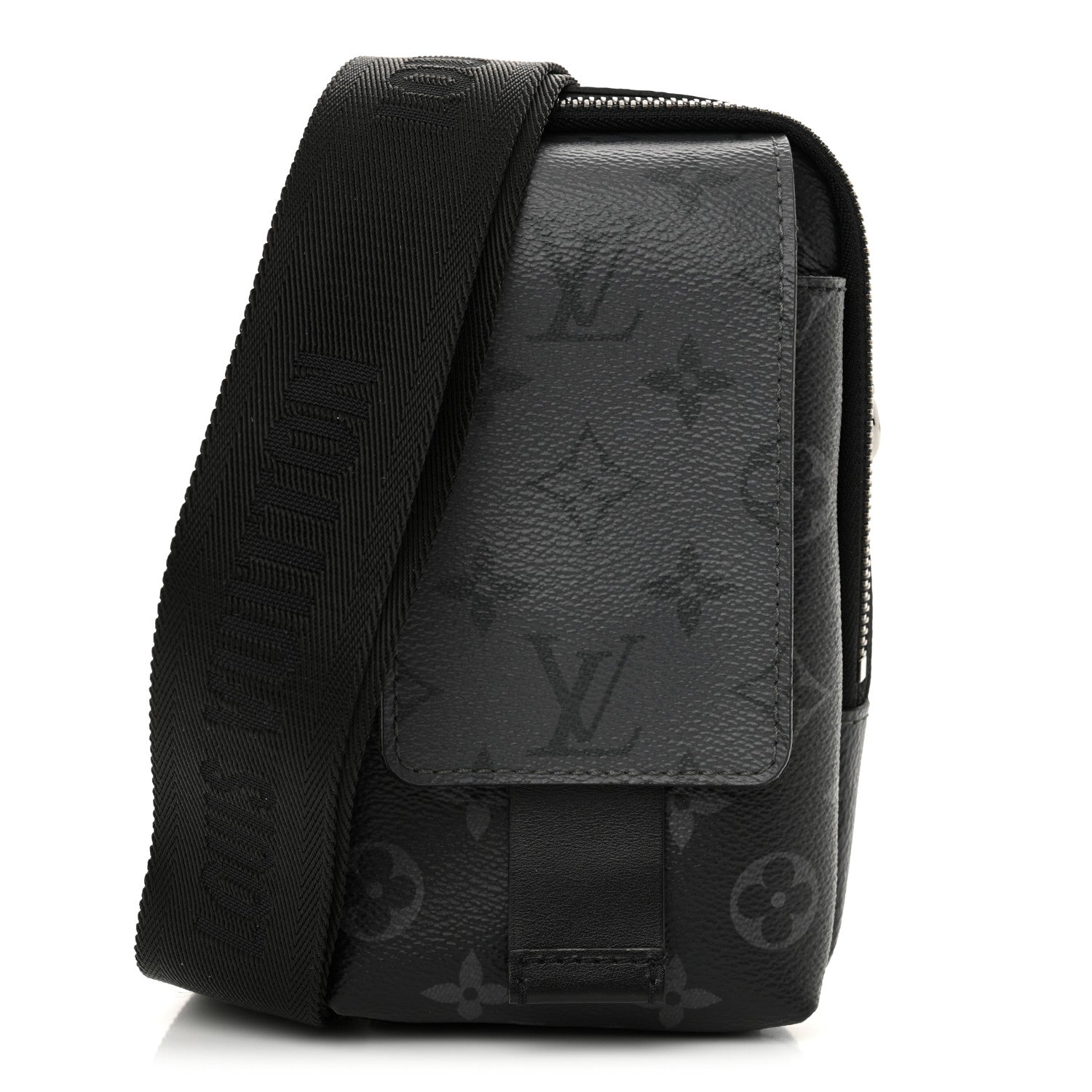 Louis Vuitton Monogram Eclipse Reverse Double Phone Pouch NM 1 of 10