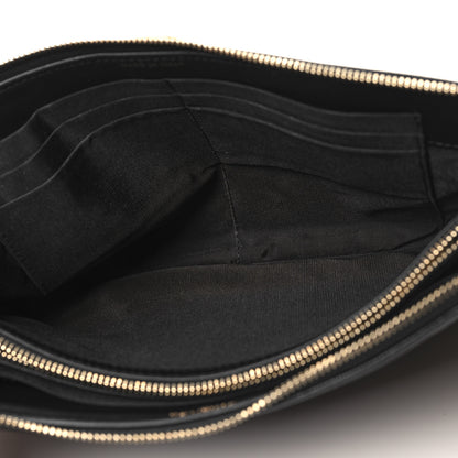 Chanel Caviar Quilted Small Zipped Boy Pouch Black 5 of 11