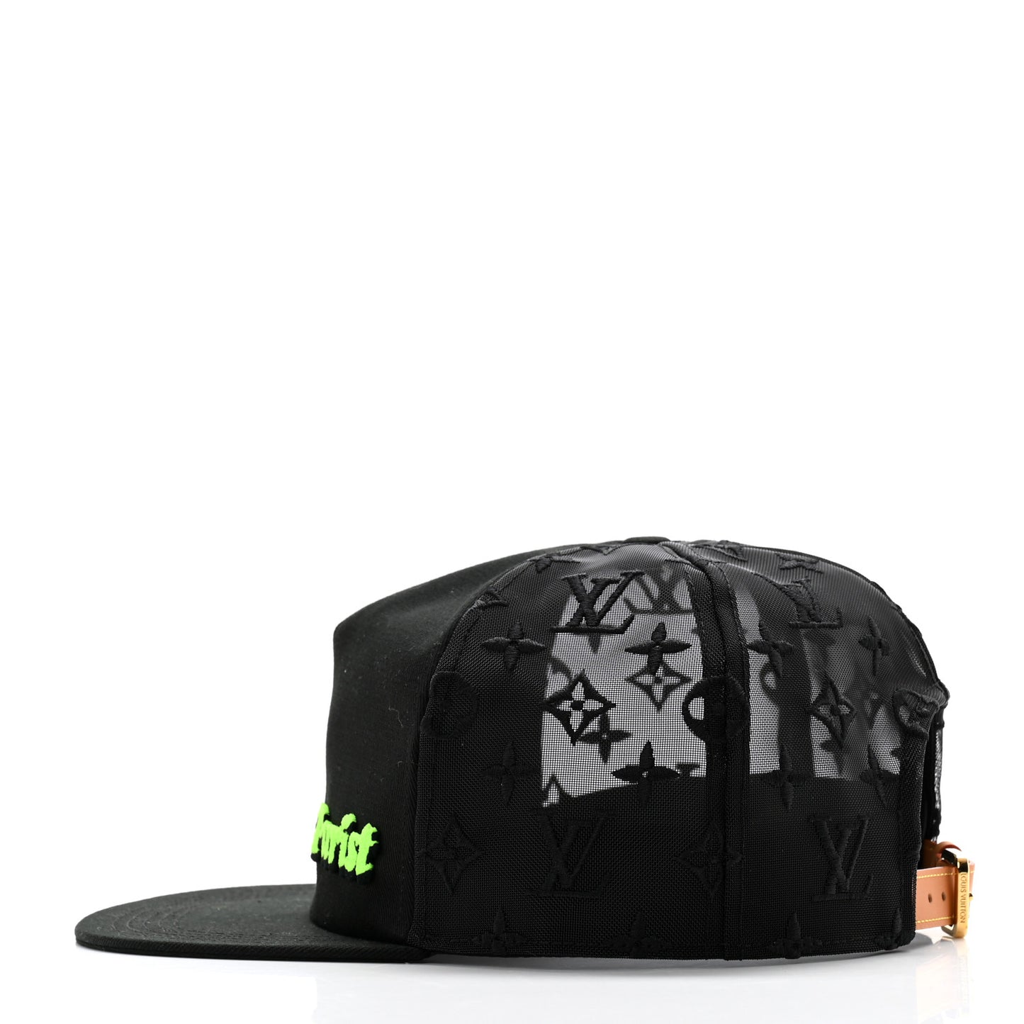 Monogram Mesh Cotton Tourist Cap 58 Black
